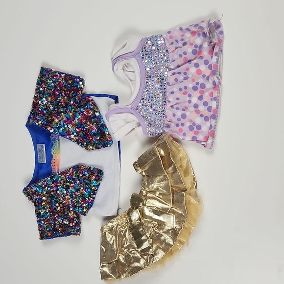 Build-A-Bear - 6 piece - Sparkly Clothes Bundle - OS - Picture 2 of 5